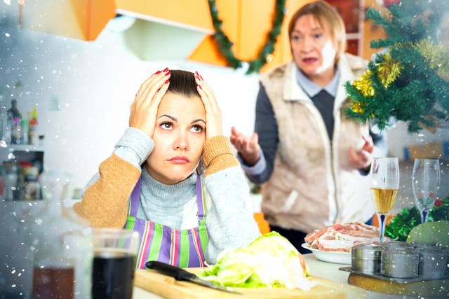 <p>Even the country’s best chefs are chastised by their families for their Christmas cooking methods</p>